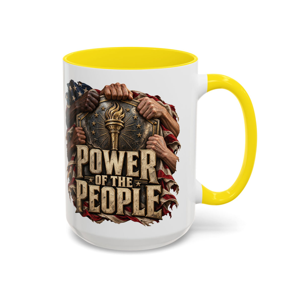 Power of the People Patriotic Coffee Mug