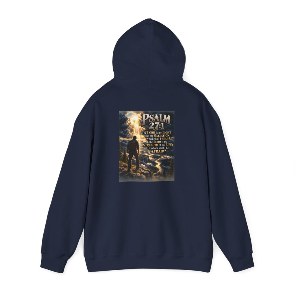 Psalm 27:1 The Lord Is My Light Christian Hoodie