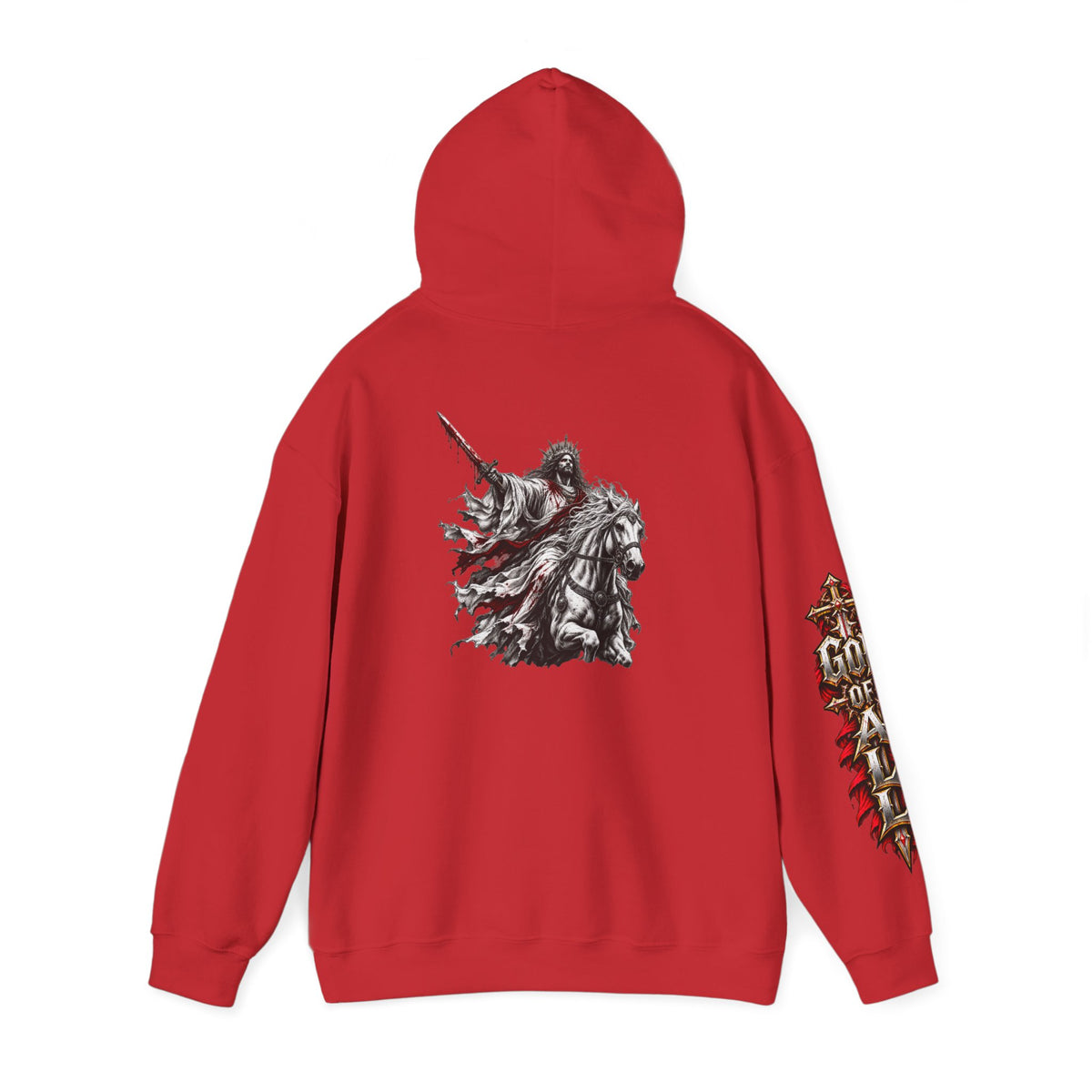 He Is Coming Soon Christian Hoodie – Front, Back & Sleeve Design