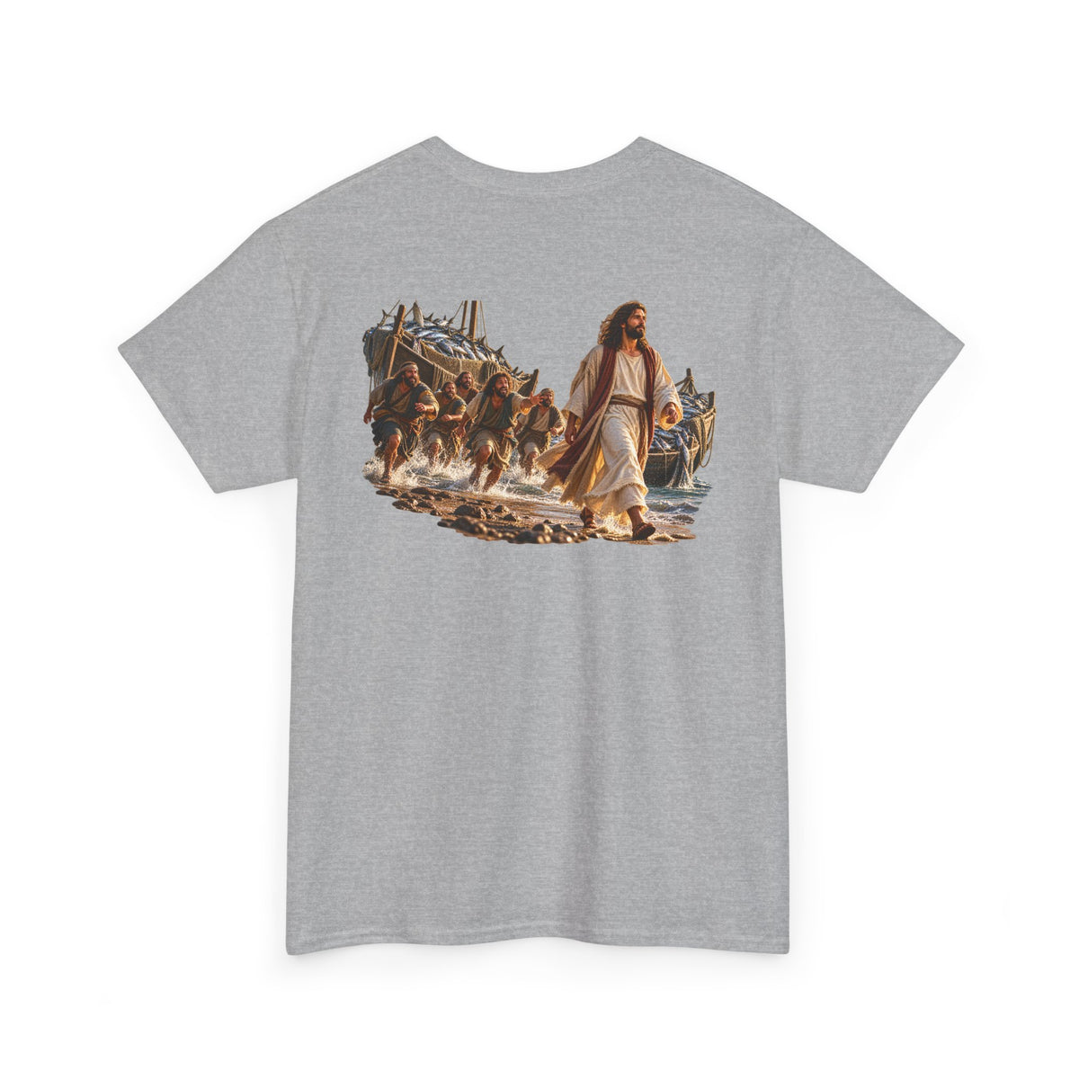 Christian Jesus with Disciples Graphic T-Shirt