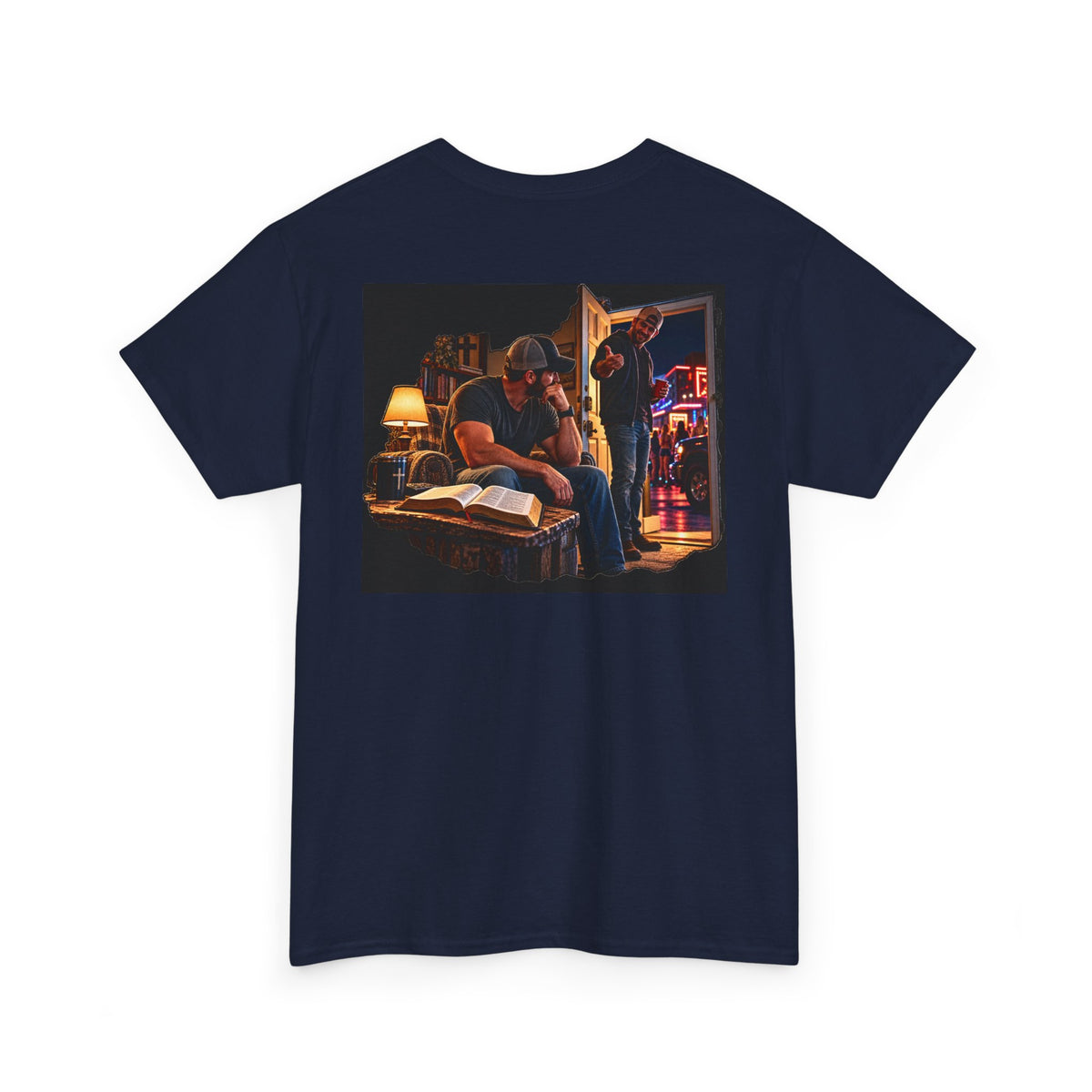 Faith at the Crossroads — Yahweh Christian T-Shirt