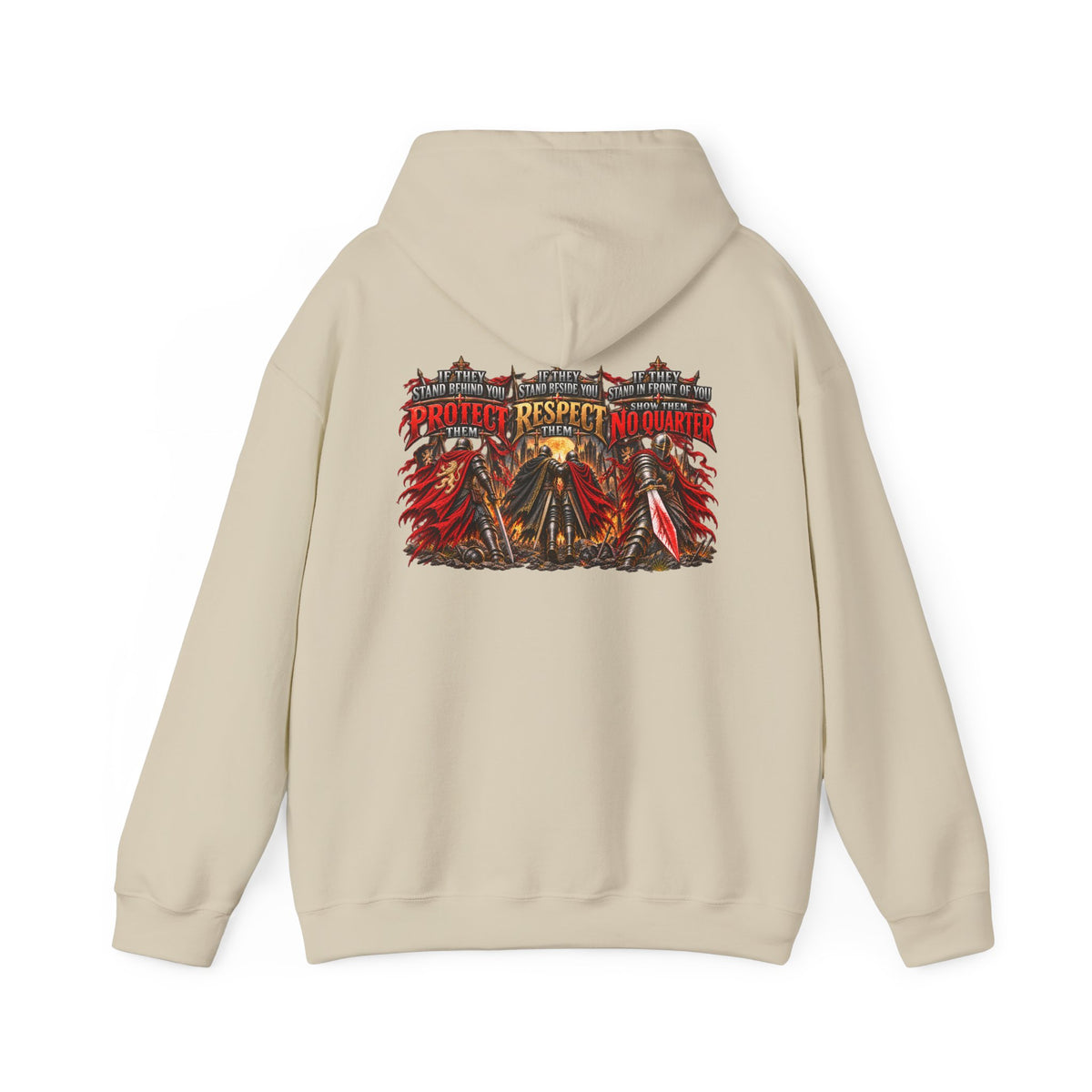All Faith, No Fear Christian Warrior Hoodie
