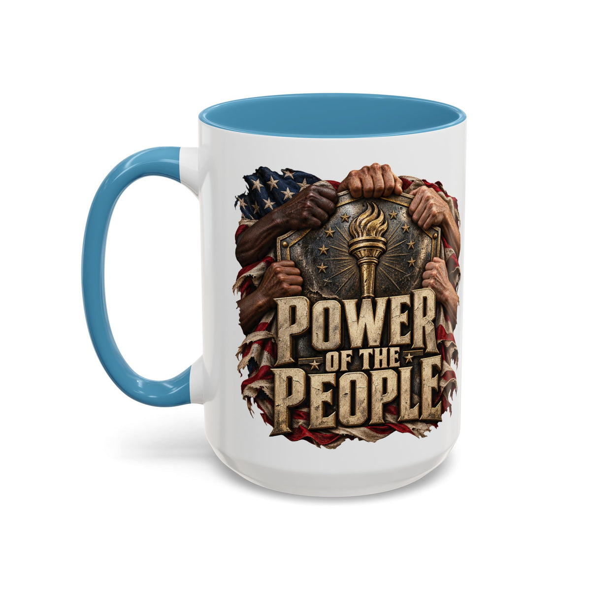 Power of the People Patriotic Coffee Mug