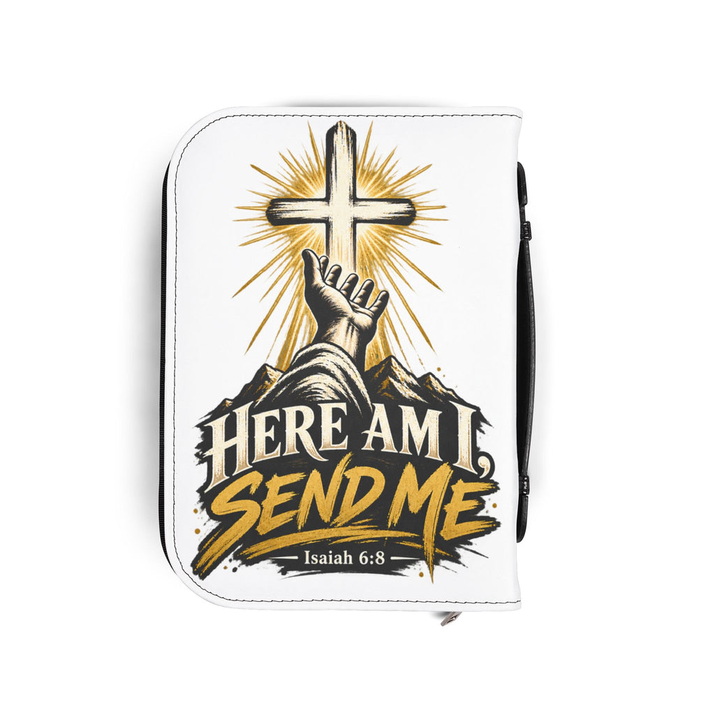 Isaiah 6:8 — Here Am I, Send Me Christian Bible Cover