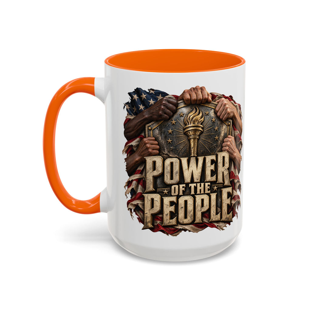 Power of the People Patriotic Coffee Mug