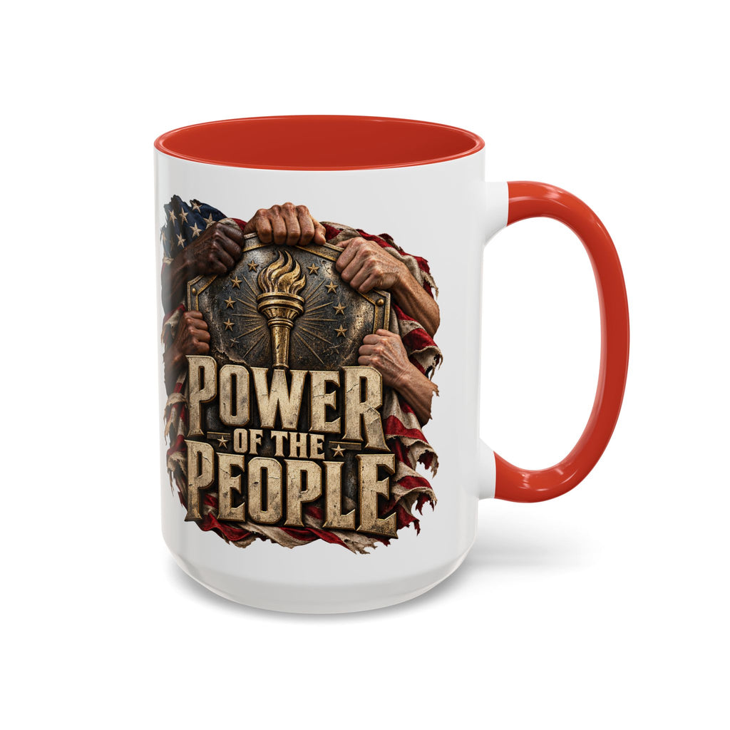 Power of the People Patriotic Coffee Mug