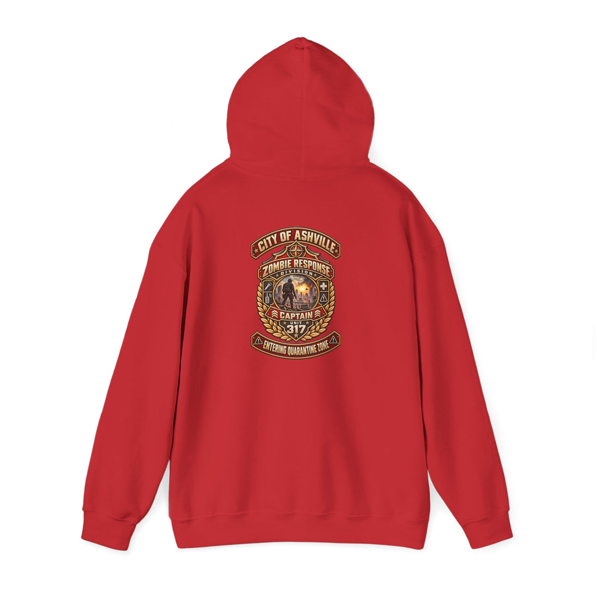 Zombie Response Division Captain Unit 317 Hoodie