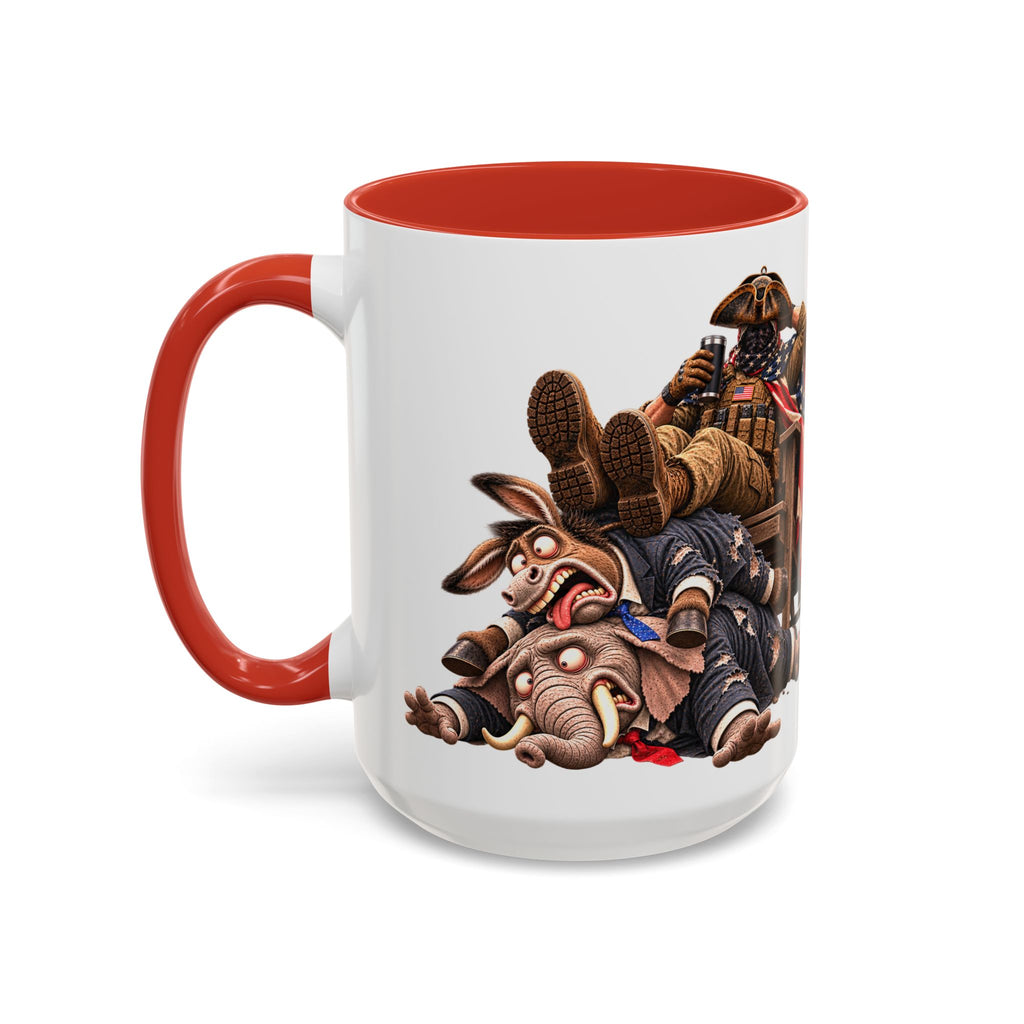 Lieutenant Patriot Political Satire 15oz Coffee Mug