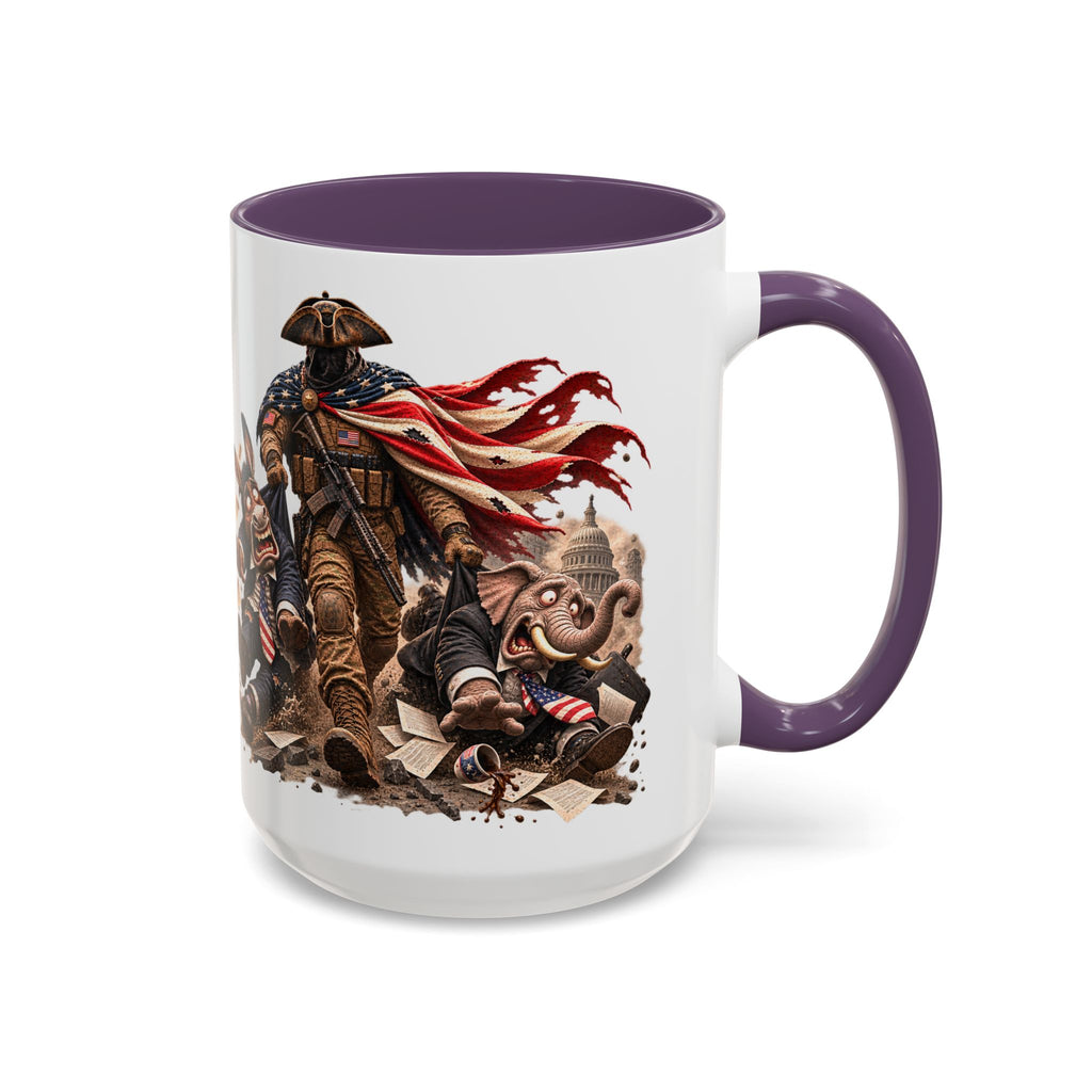 Lieutenant Patriot Political Satire 15oz Coffee Mug