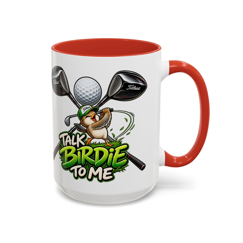 Golf Talk Birdie to Me Coffee Mug