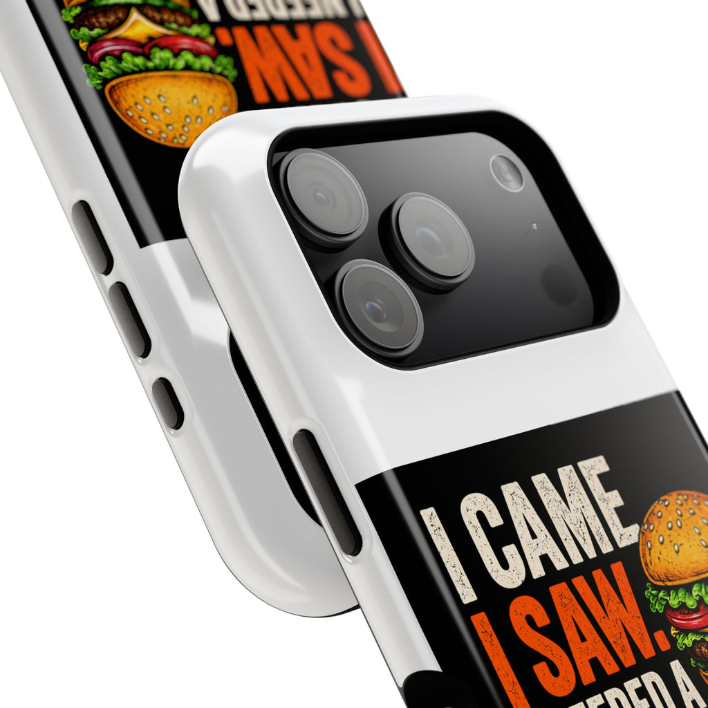 I Came I Saw I Needed A Snack Phone Case | Magnetic Impact-Resistant Case