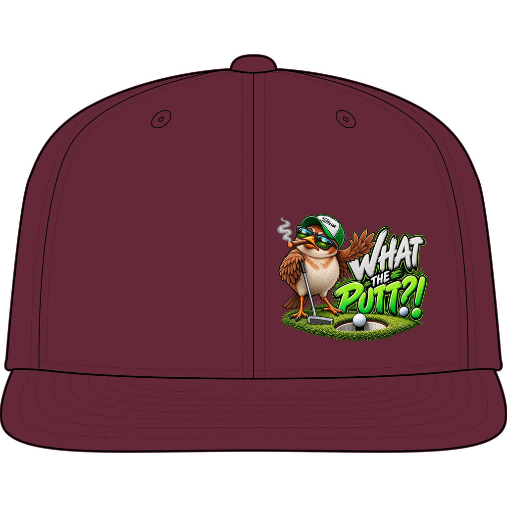 What the Putt? Funny Golf Snapback Cap