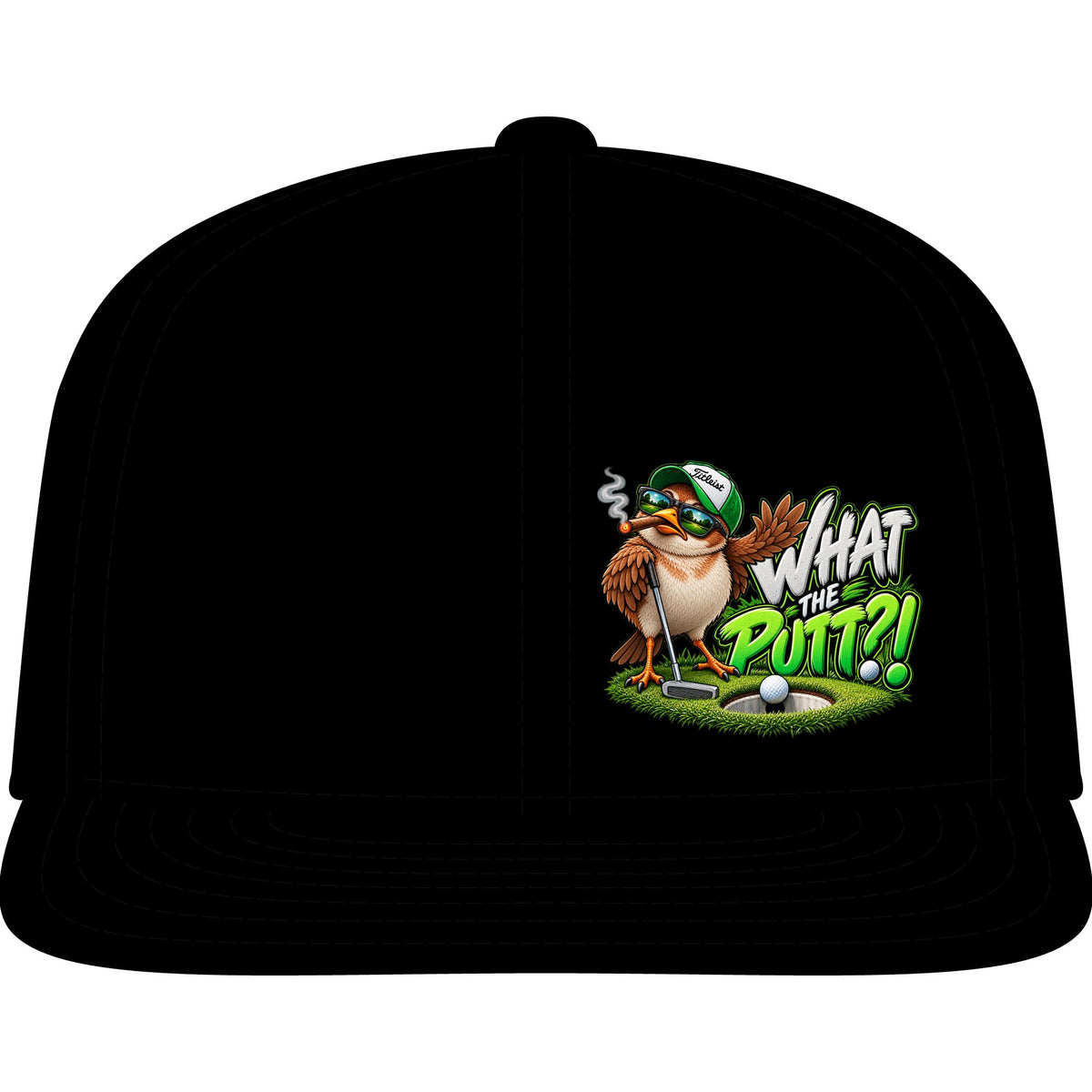 What the Putt? Funny Golf Snapback Cap