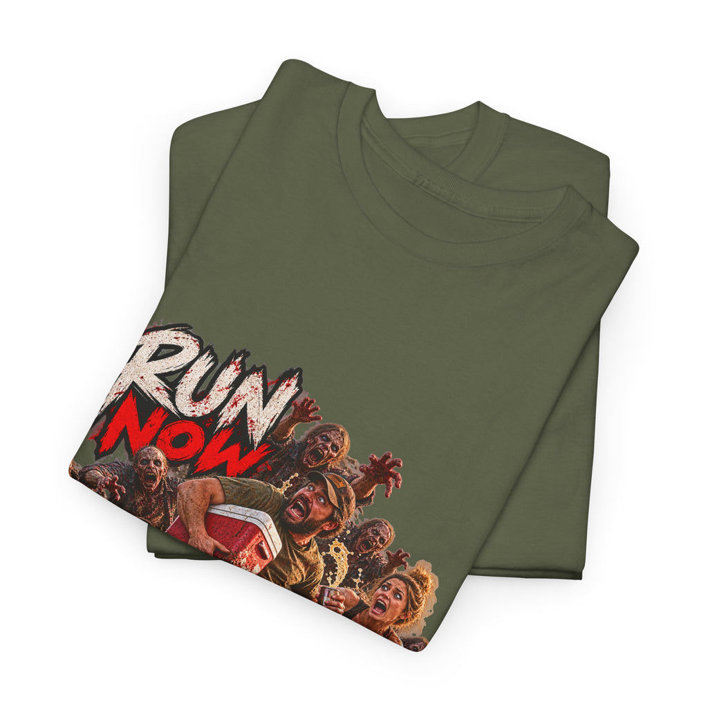 Run Now, Beer Later Zombie Run T-Shirt
