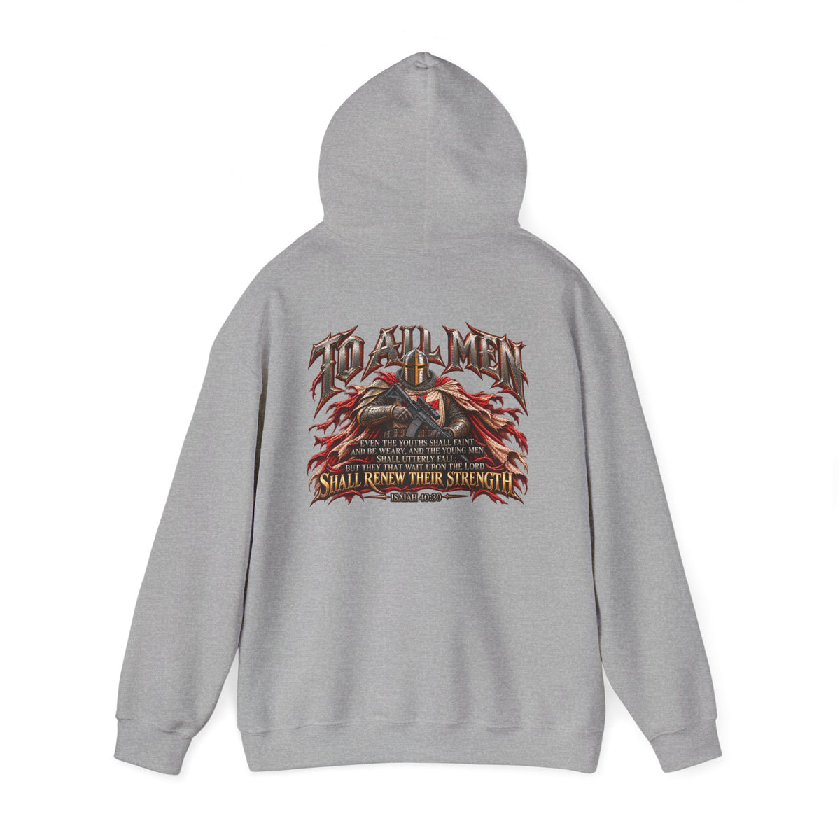 Army of God — To All Men Christian Warrior Hoodie