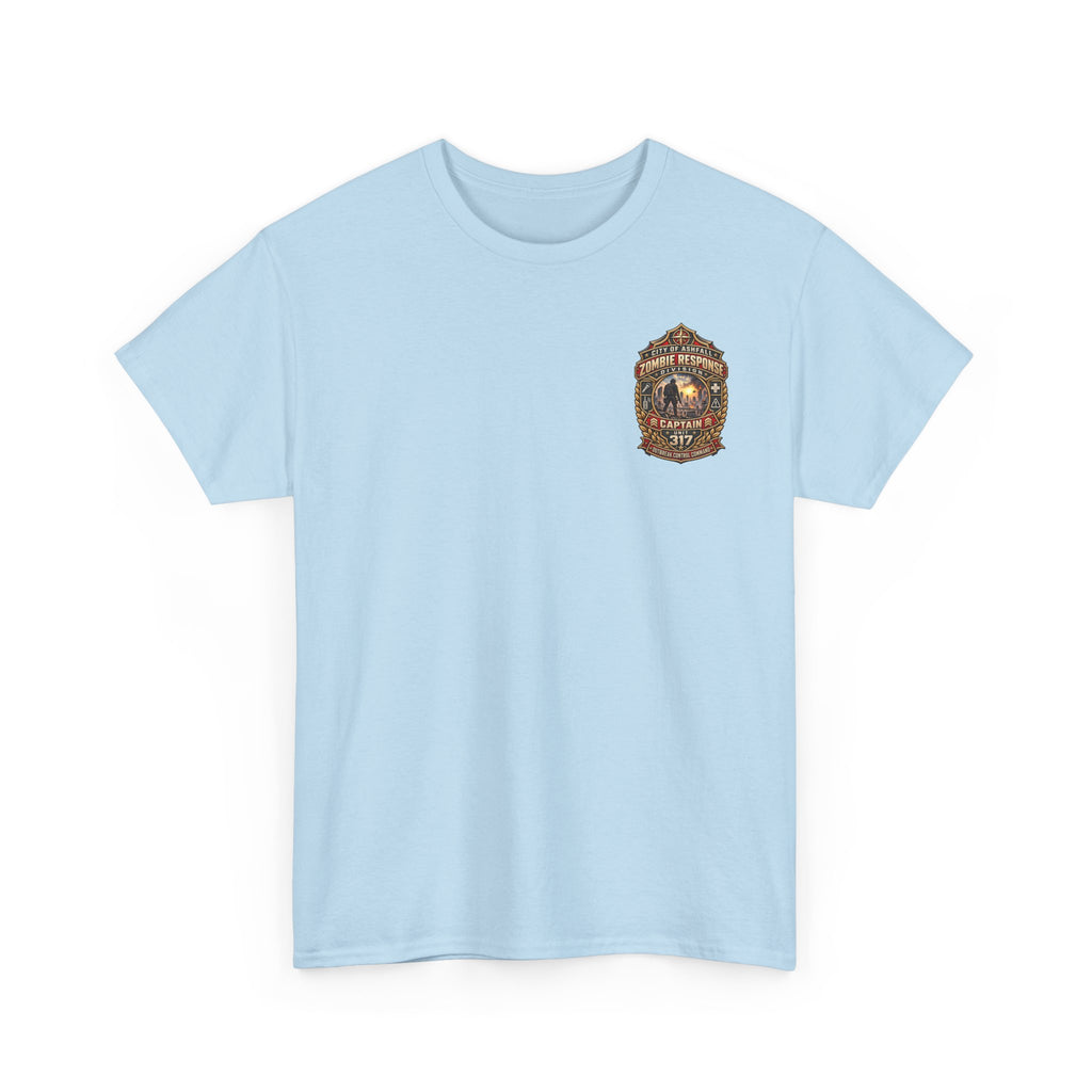 City of Asheville Zombie Response Captain 317 T-Shirt