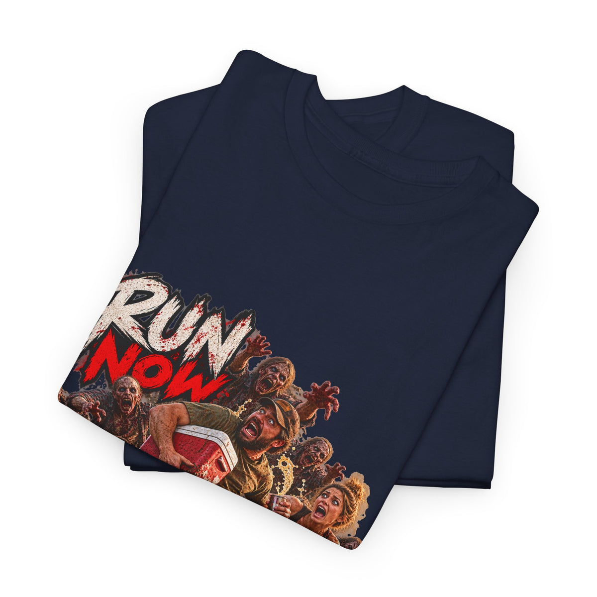 Run Now, Beer Later Zombie Run T-Shirt