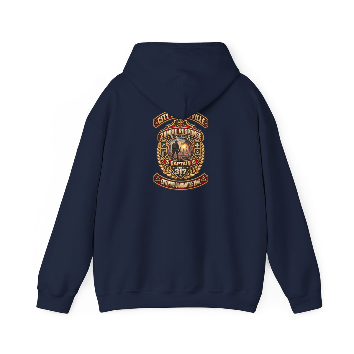 Zombie Response Division Captain Unit 317 Hoodie