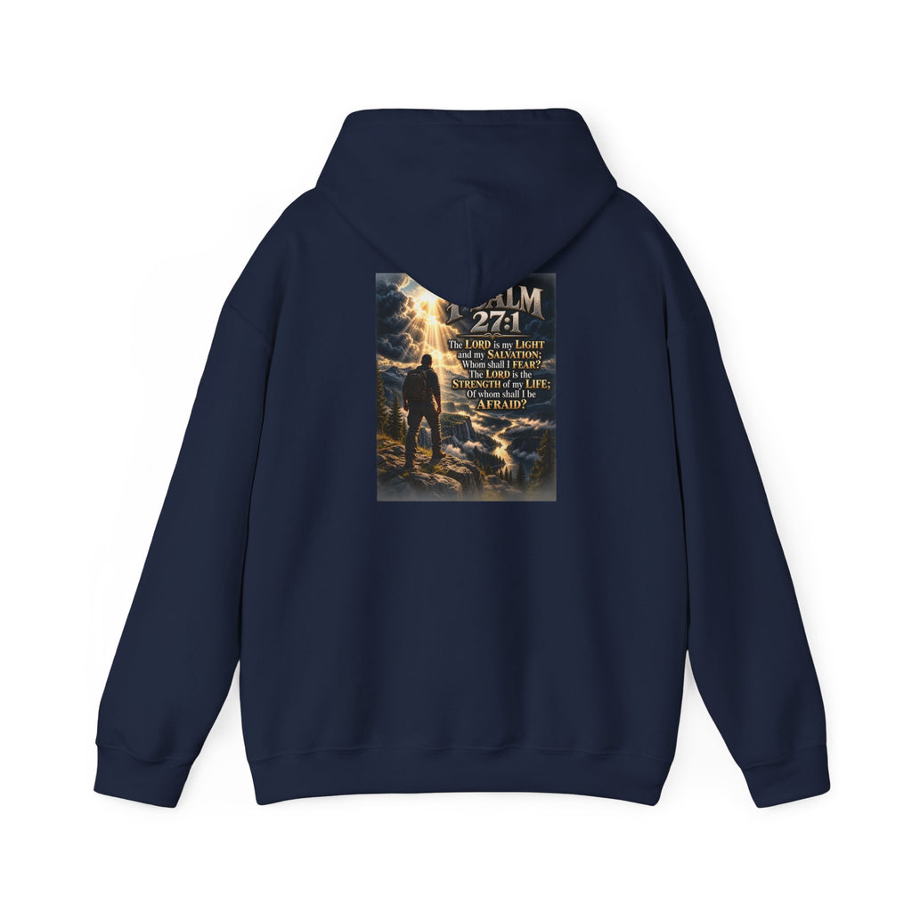 Psalm 27:1 The Lord Is My Light Christian Hoodie