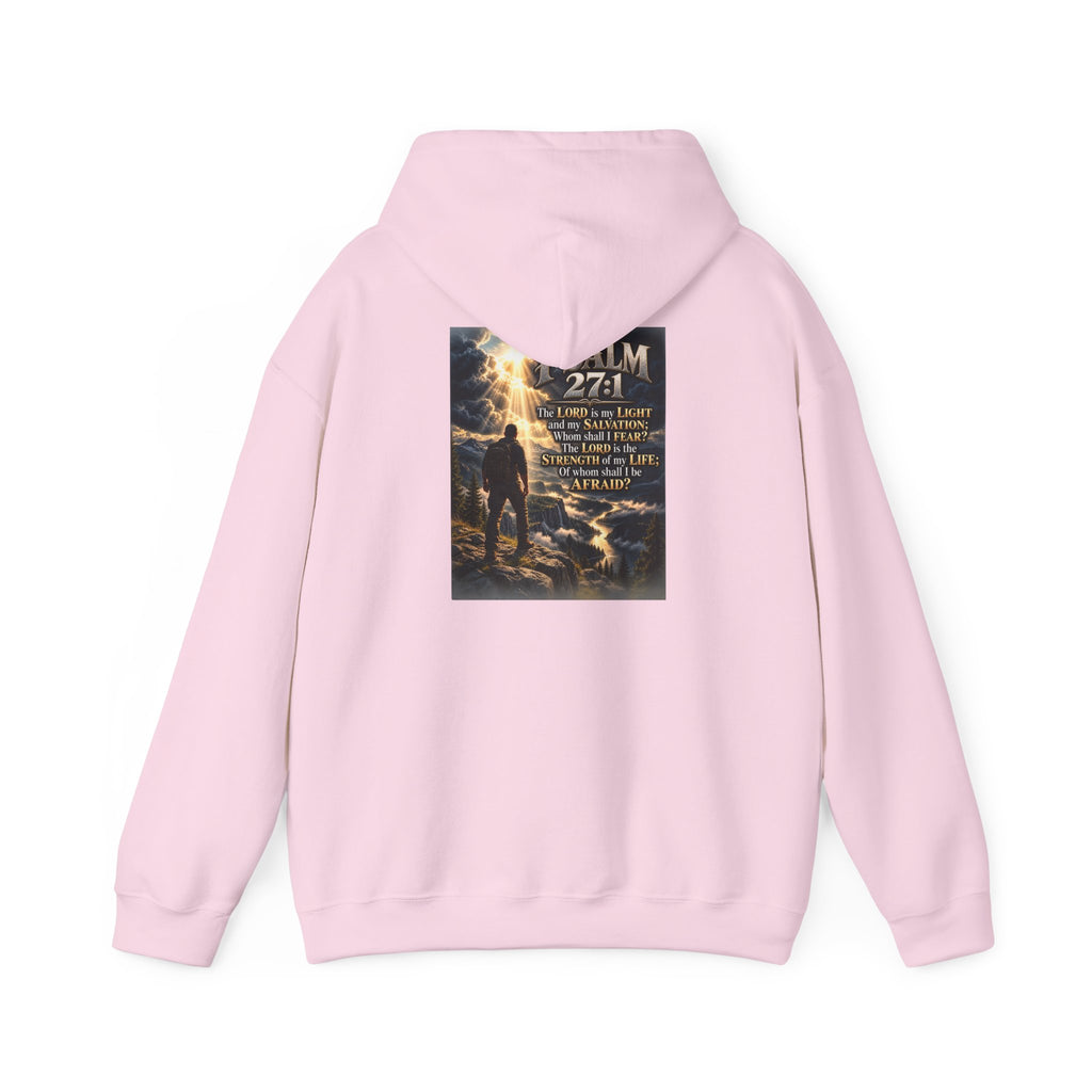 Psalm 27:1 The Lord Is My Light Christian Hoodie