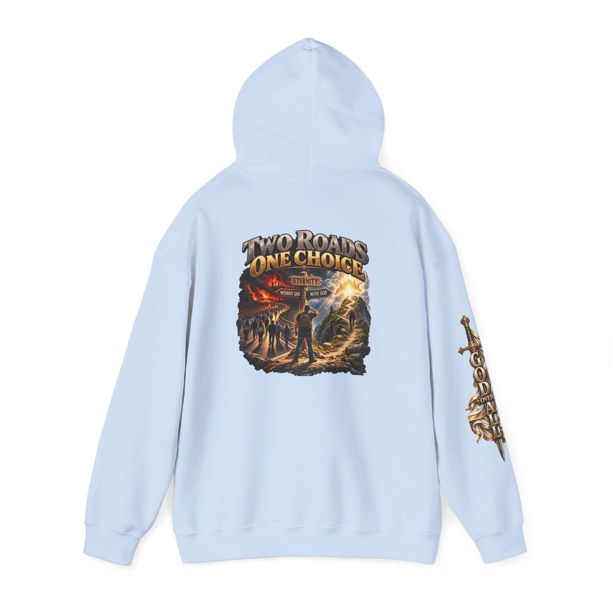 Hoodie - "The Devil and The One Choice" Graphic Pullover