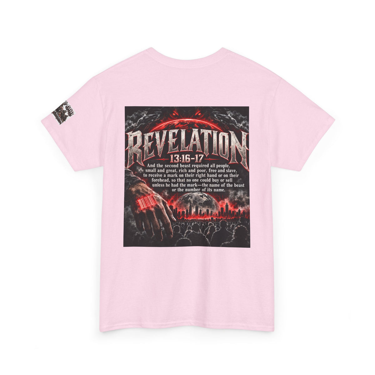 Revelation 13:16-17 Christian Faith Graphic Tee