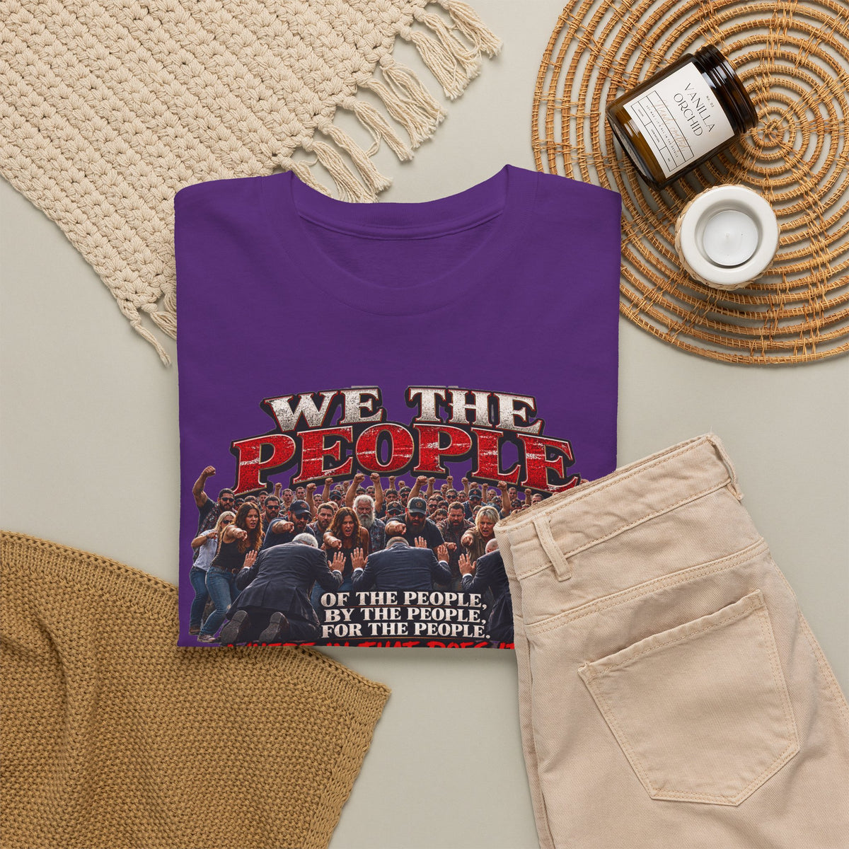 We the People Political Statement T-Shirt