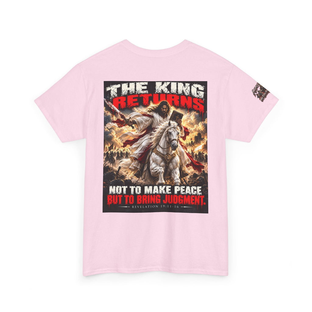 The King Returns Judgment Graphic Tee
