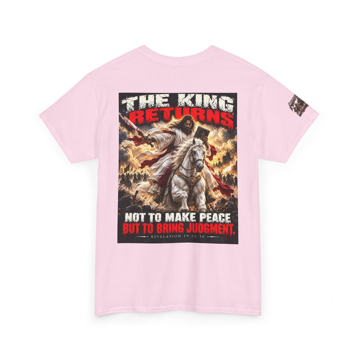 The King Returns Judgment Graphic Tee