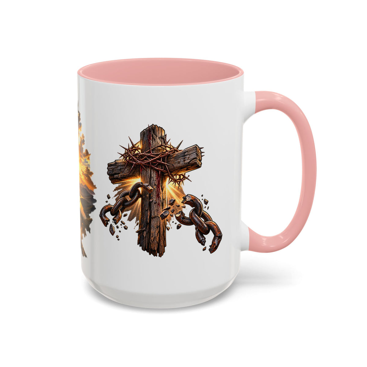 “I Will Not Be Afraid” Christian Cross Coffee Mug