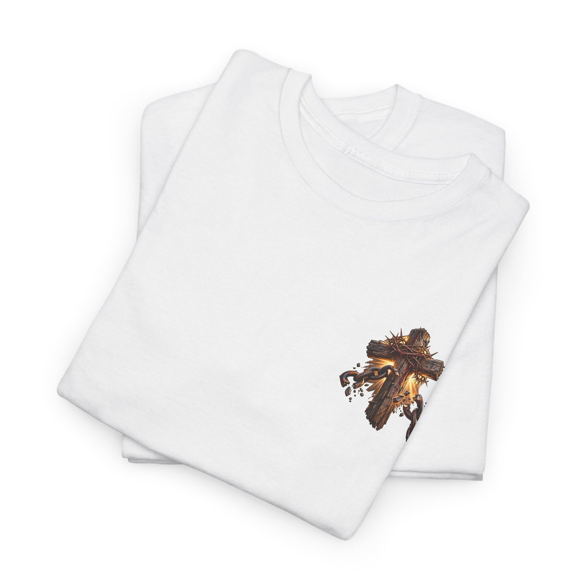 Faith at the Crossroads Christian Graphic T-Shirt