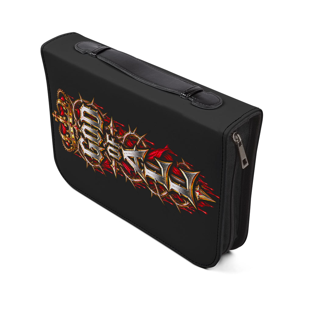 Armored Warriors One God One Salvation Bible Cover | God of All Crown Design