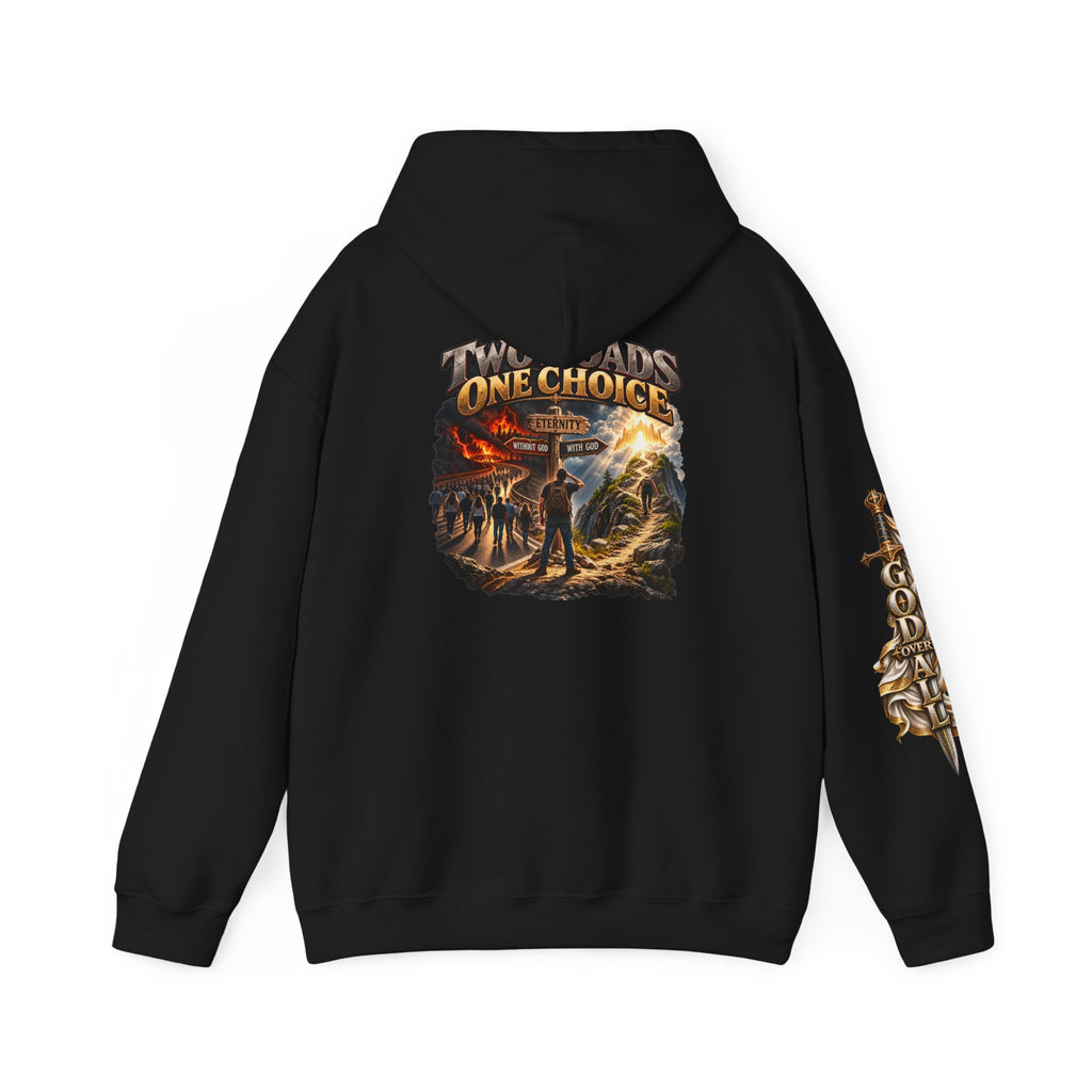 Hoodie - "The Devil and The One Choice" Graphic Pullover