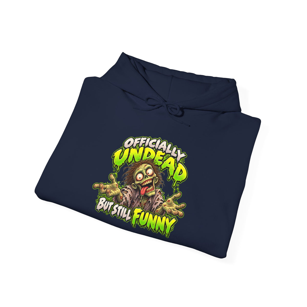 Finding My Balance — Officially Undead Zombie Hoodie