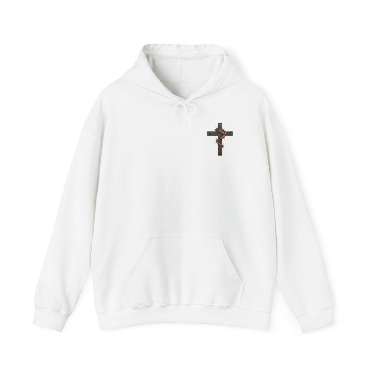 Christian Hoodie — "Saved by the Cross" Religious Pullover
