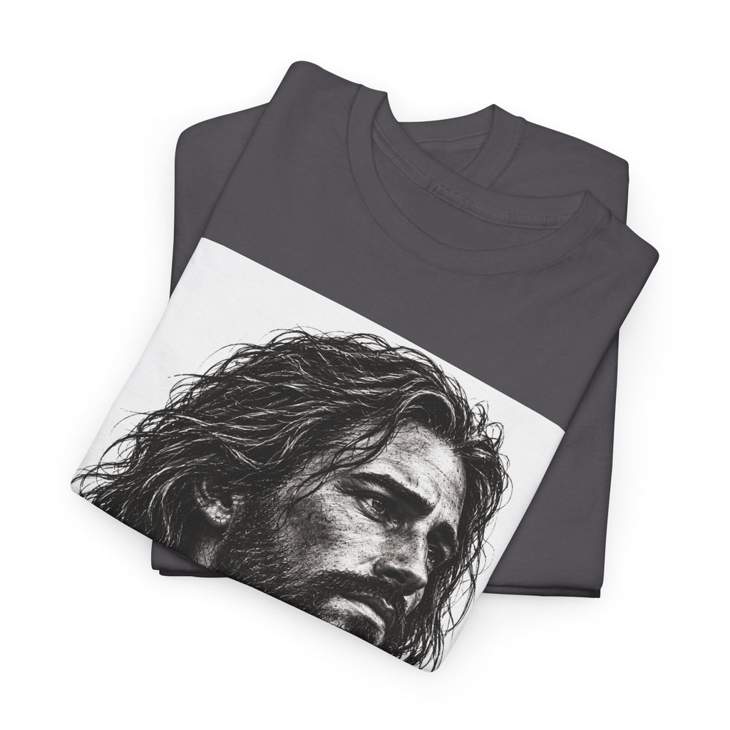 Jesus Portrait T-Shirt – Christian Faith Shirt