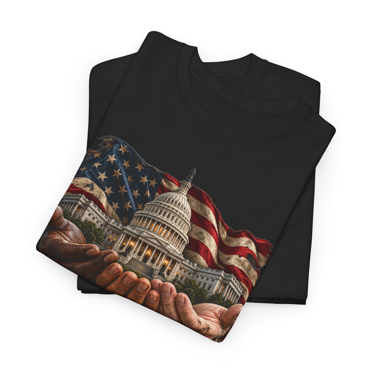 You Work for Us Political Statement T-Shirt