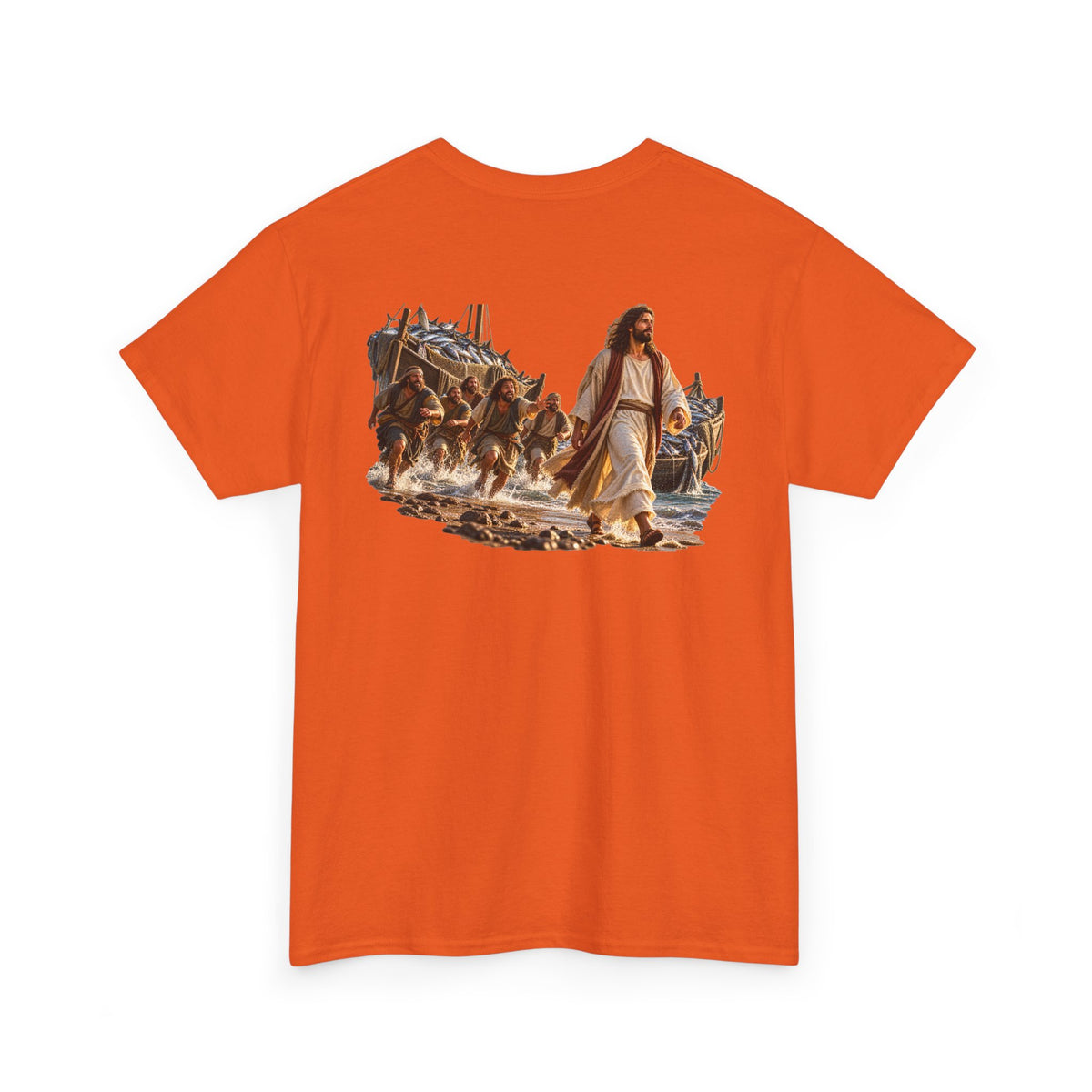 Christian Jesus with Disciples Graphic T-Shirt