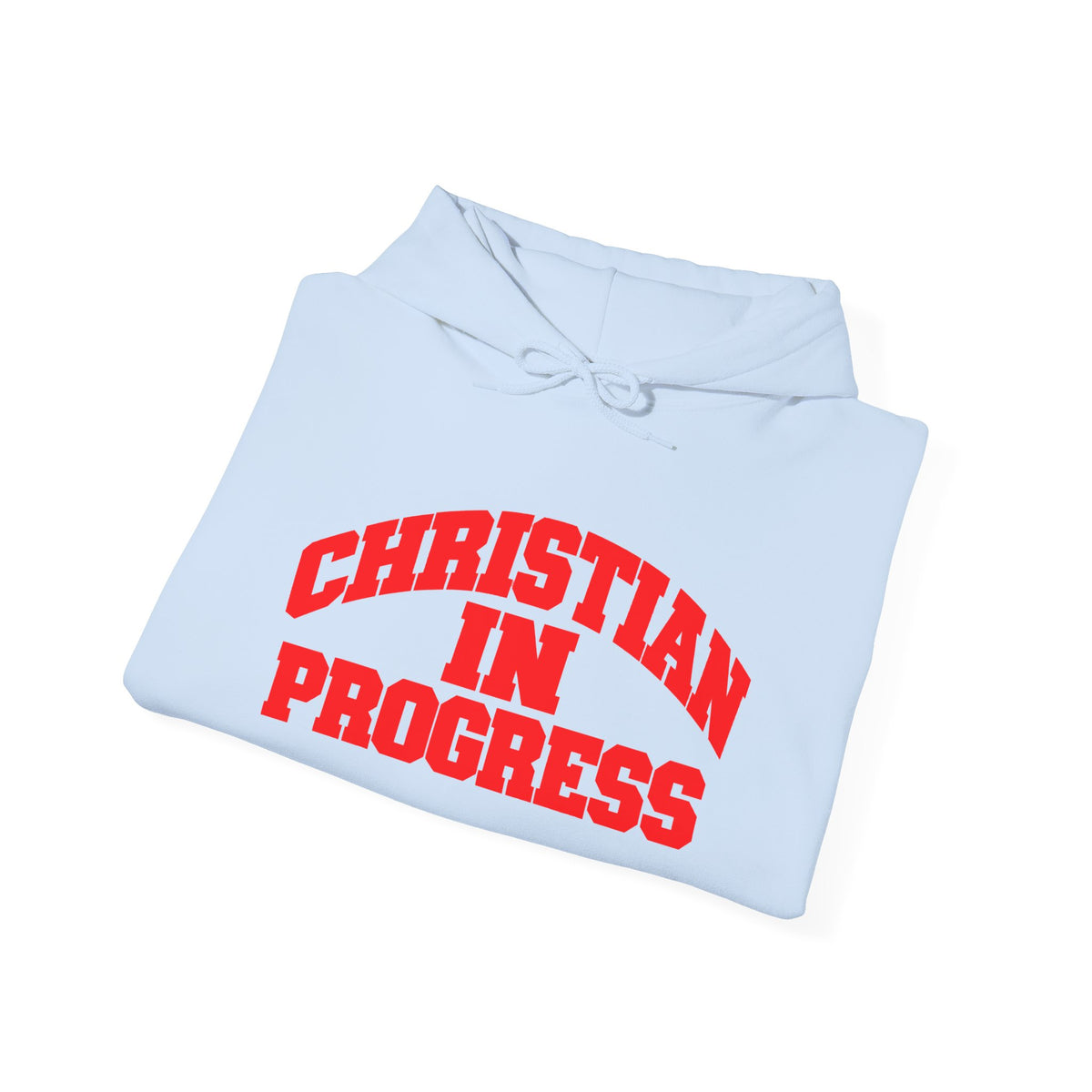 Christian In Progress Hoodie | Cross Changes Everything Christian Hoodie