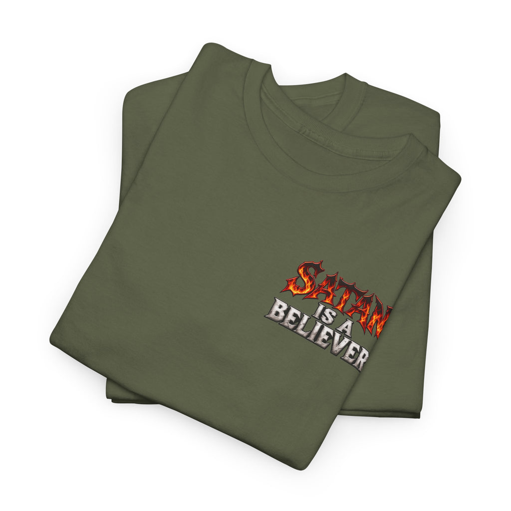 Don't Confuse Believing God with Following God Graphic T-Shirt