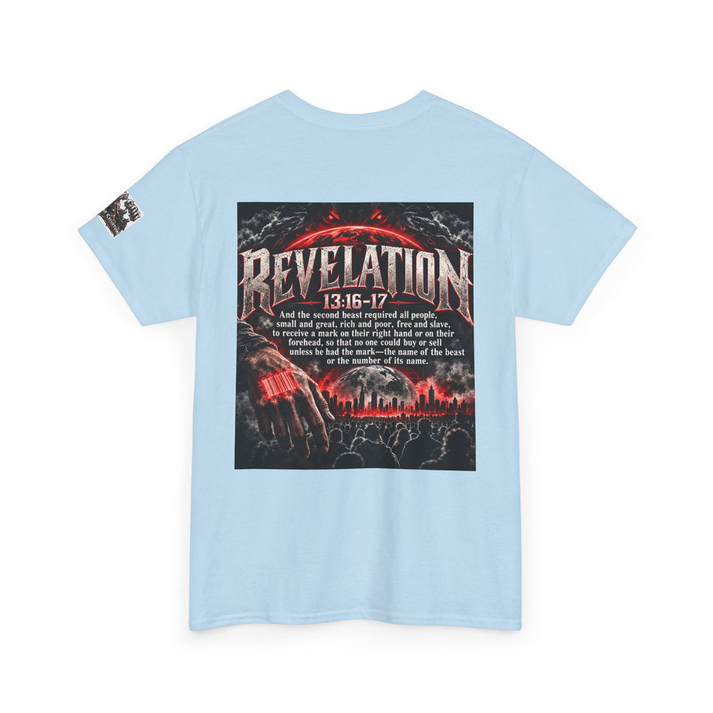 Revelation 13:16-17 Christian Faith Graphic Tee
