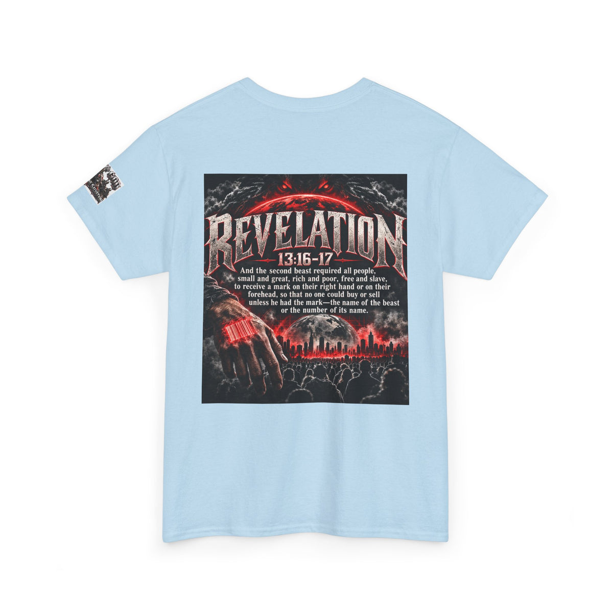 Revelation 13:16-17 Christian Faith Graphic Tee
