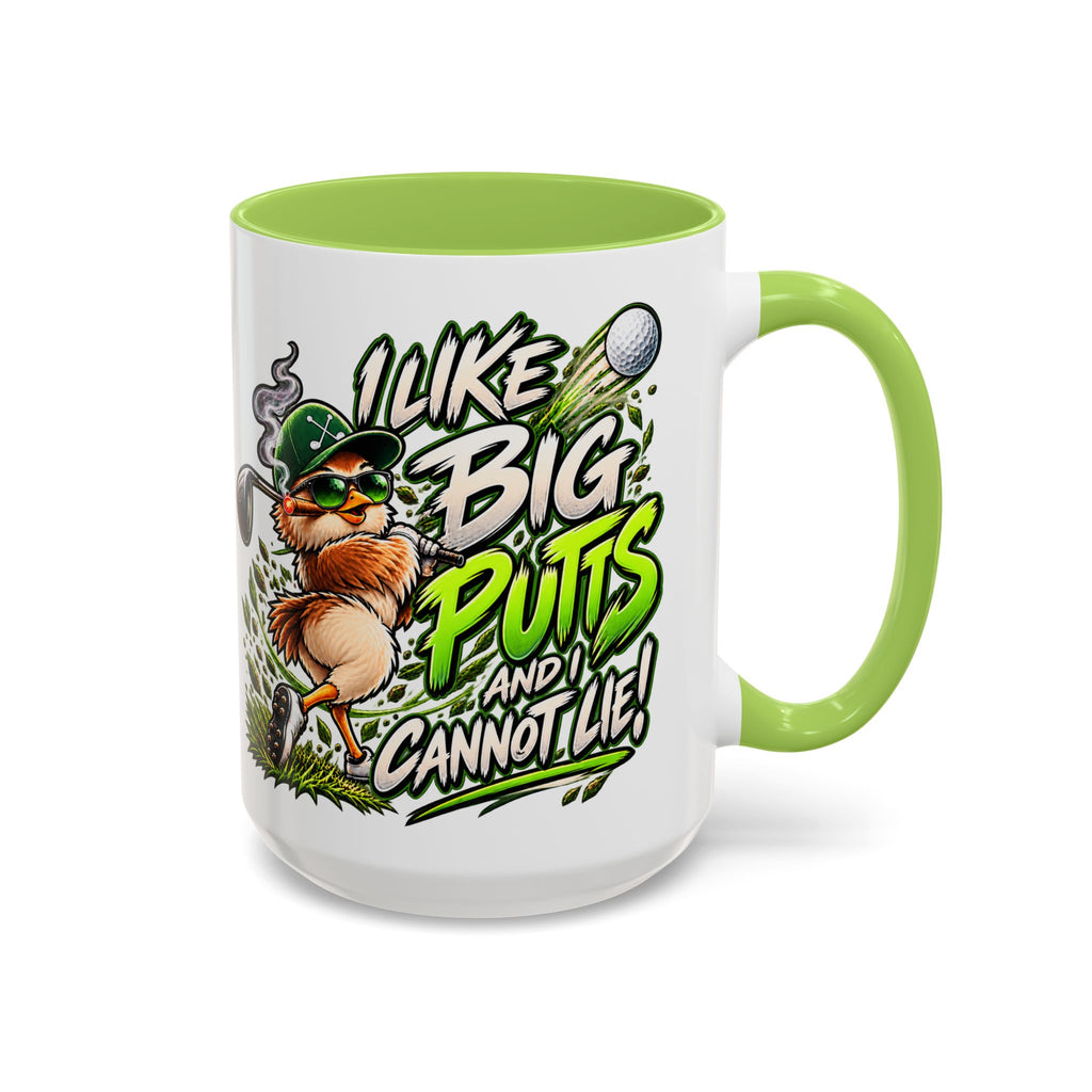 Golf Mug – “I Like Big Putt and I Cannot Lie” Golfer Gift