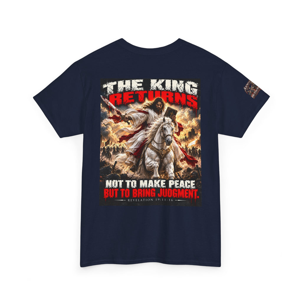 The King Returns Judgment Graphic Tee