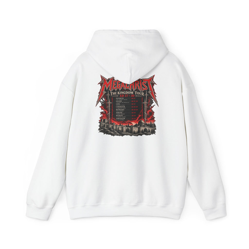 Megachrist The Kingdom Tour Christian Graphic Hoodie