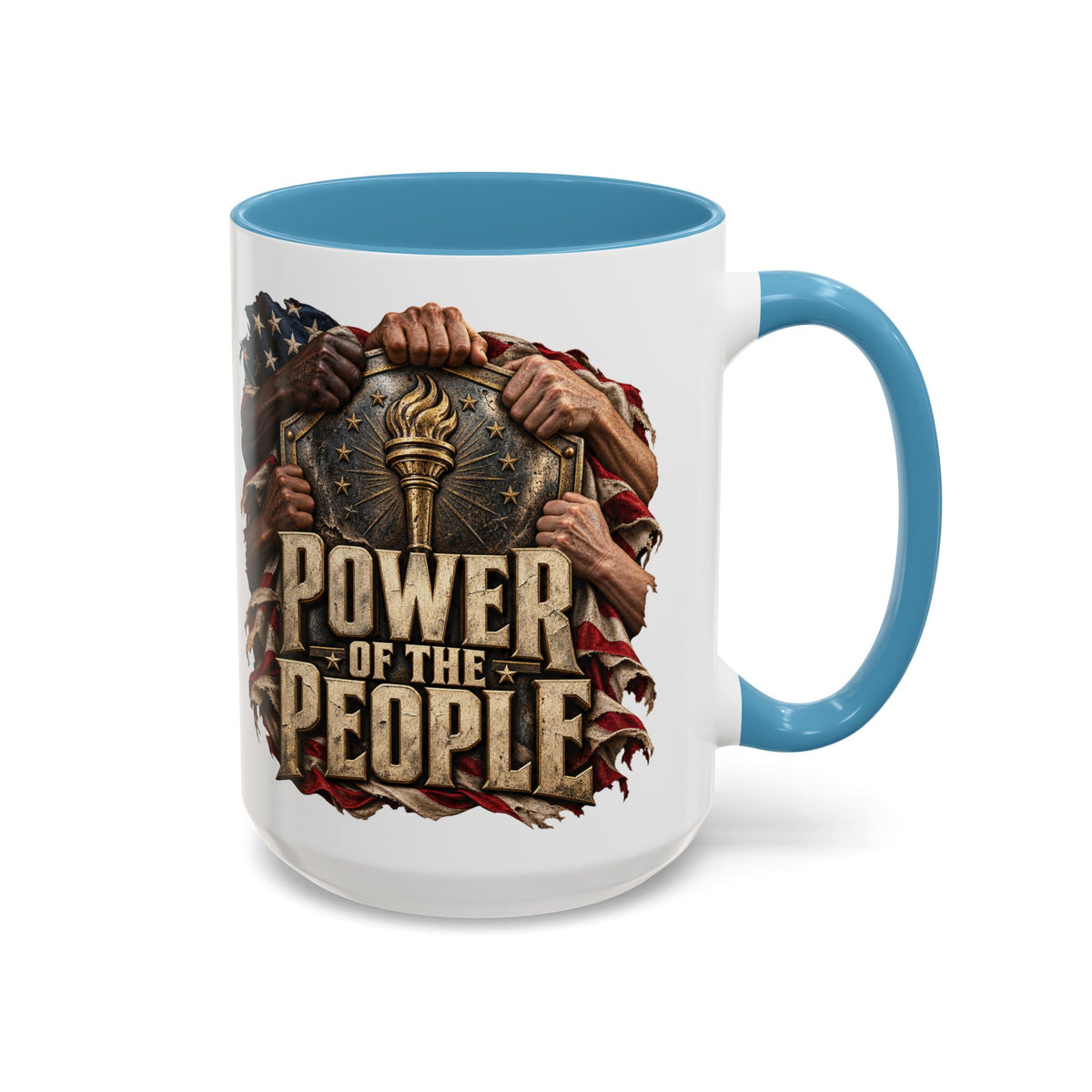 Power of the People Patriotic Coffee Mug