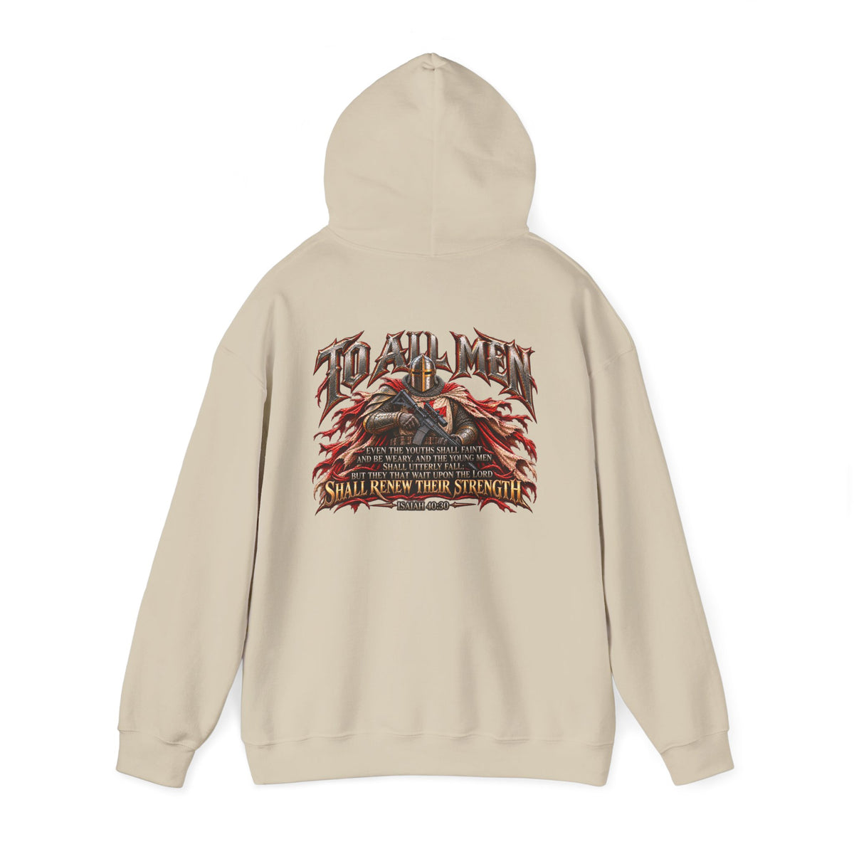 Army of God — To All Men Christian Warrior Hoodie