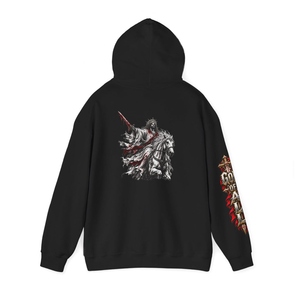 He Is Coming Soon Christian Hoodie – Front, Back & Sleeve Design