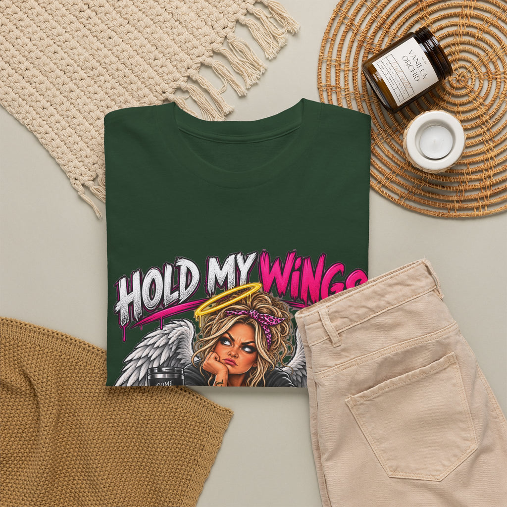 Hold My Wings Angel Graphic T-Shirt