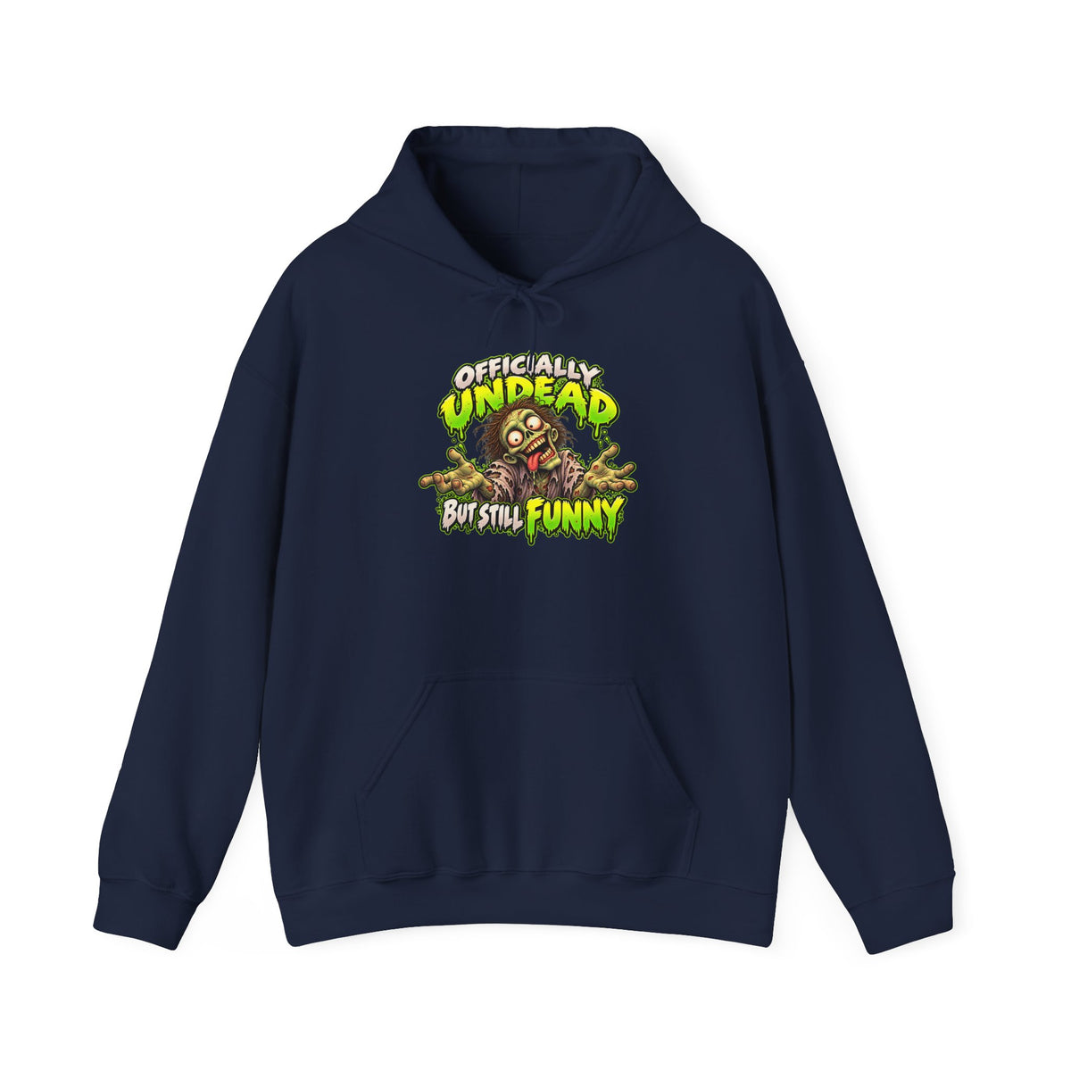 Funny Undead Zombie Graphic Hoodie
